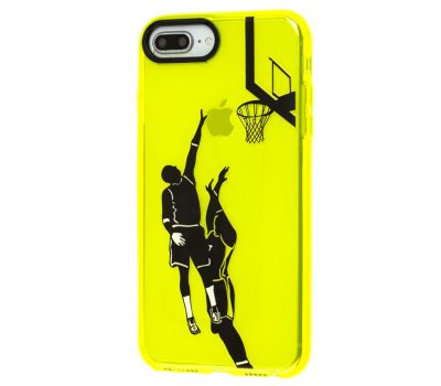 Чохол для iPhone 7 Plus / 8 Plus Neon print basketball