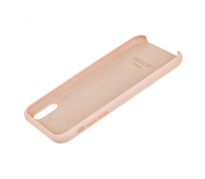 Чохол Silicone для iPhone Xr Premium case рожевий пісок 3428683