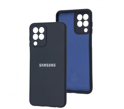 Чохол для Samsung Galaxy M33 (M336) Silicone Full camera midnight blue
