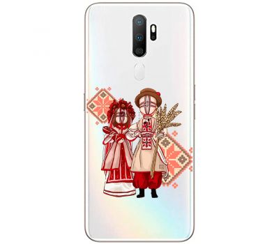 Чохол для Oppo A5 / A9 (2020) MixCase патріотичні Українські ляльки