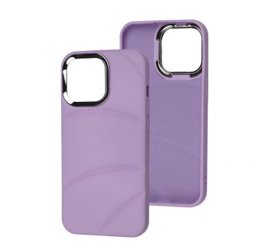 Чохол для iPhone 13 Pro Soft Puffer purple