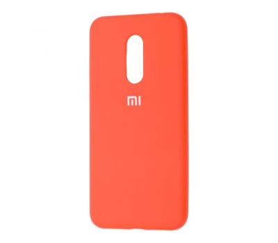 Чохол для Xiaomi Redmi 5 Plus Silicone Full помаранчевий