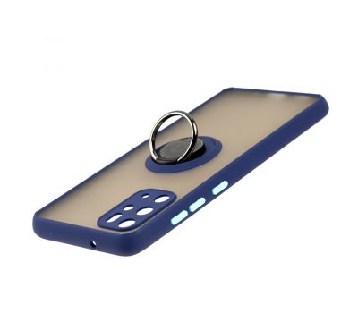 Чохол для Samsung Galaxy S20+ (G985) LikGus Edging Ring синій 3431726