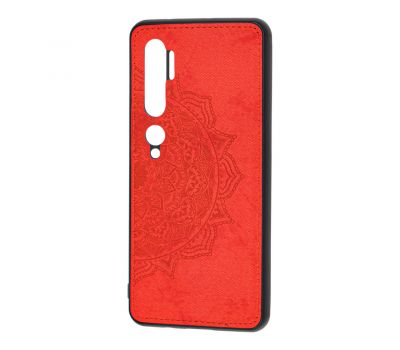Чохол для Xiaomi Mi Note 10 Mandala 3D червоний