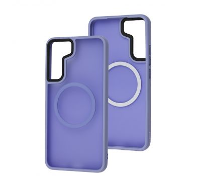 Чохол для Samsung Galaxy S22+ (S906) WAVE Matte Insane MagSafe light purple