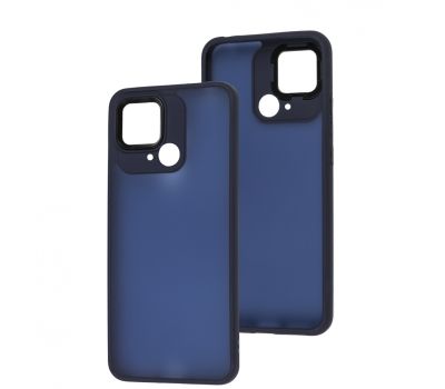 Чохол для Xiaomi Redmi 10C Lyon Frosted navy blue