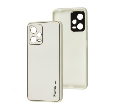 Чохол для Xiaomi Poco X5 / Note 12 5G Leather Xshield white