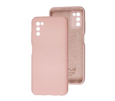 Чохол для Samsung Galaxy A03s (A037) Wave Full рожевий / pink sand
