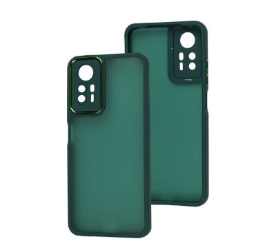 Чохол для Xiaomi Redmi Note 12S Luxury Metal Lens зелений