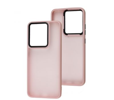 Чохол для Xiaomi Redmi 12C / 11A / Poco C55 Lyon Frosted pink
