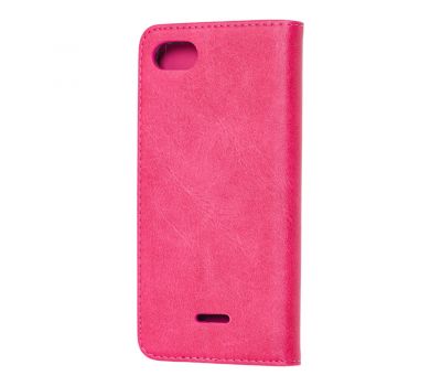 Чохол книжка для Xiaomi Redmi 6A Black magnet рожевий 3432581