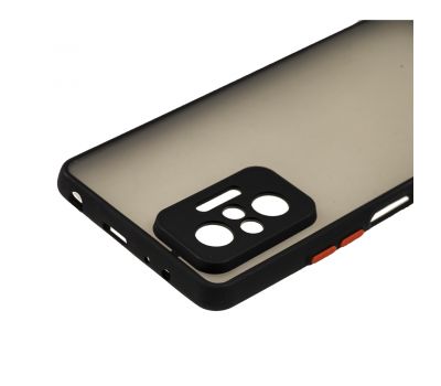 Чохол для Xiaomi  Redmi Note 10 Pro LikGus Totu camera protect чорний / червоний 3432461