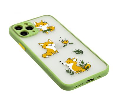 Чохол для iPhone 11 Pro Wave Cartoon happy fox/mint gum 3433118