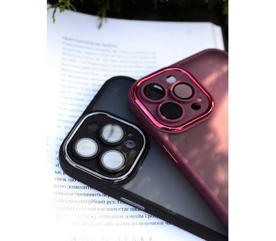 Чохол для Xiaomi Redmi Note 10 Pro Luxury Metal Lens чорний 3434634