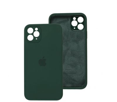 Чохол для iPhone 11 Pro Max Square Full camera dark green