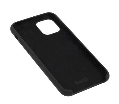 Чохол для iPhone 11 Pro Hoco Silky Soft Touch "чорний" 3434143