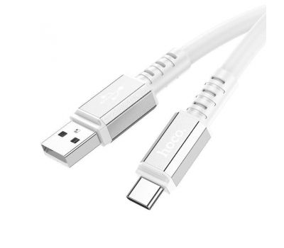 Кабель USB Hoco X85 Type-C 3A 1m білий
