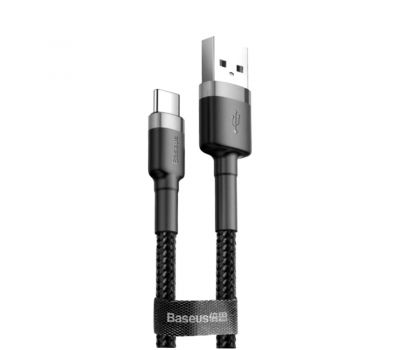 Кабель USB Baseus Cafule Type-C 2A 3m grey/black 3435743