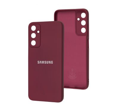 Чохол для Samsung Galaxy A05S (A057) Silicone Full camera marsala