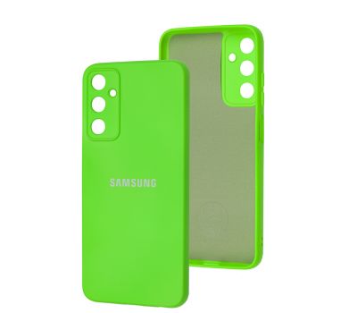 Чохол для Samsung Galaxy A05S (A057) Silicone Full camera neon green