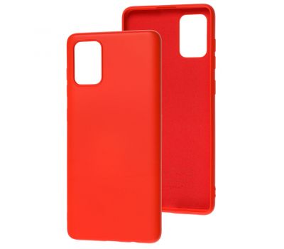 Чохол для Samsung Galaxy A71 (A715) Wave colorful red