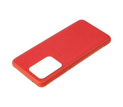 Чохол для Samsung Galaxy S20 Ultra (G988) Fiber Logo червоний 3436722