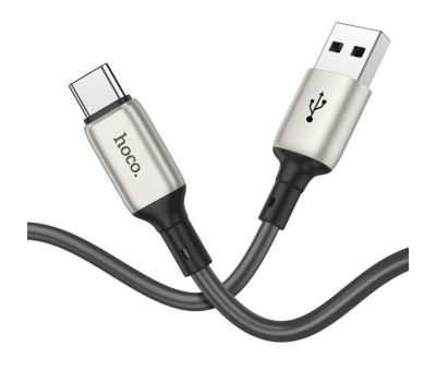 Кабель USB Hoco X66 Type-C 1m сірий