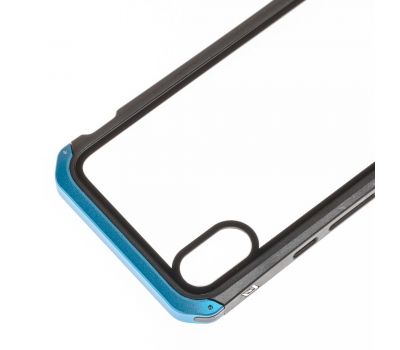 Чохол для iPhone Xs Max Element Transparent чорно синій 3436113