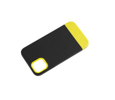 Чохол для iPhone 11 Bichromatic black / yellow 3438501