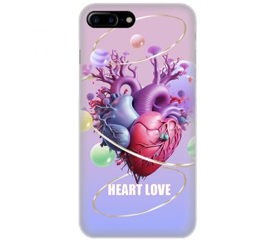 Чехол для iPhone 7 Plus / 8 Plus Mixcase для закоханих Heart Love