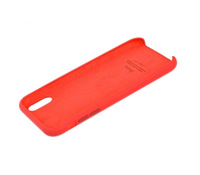 Чохол Silicone для iPhone Xr Premium case червоний 3438151