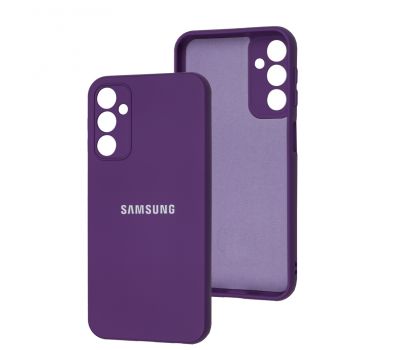 Чохол для Samsung Galaxy A24 (A245) Silicone Full camera purple