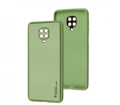 Чохол для Xiaomi Redmi Note 9s / 9 Pro Leather Xshield pistachio