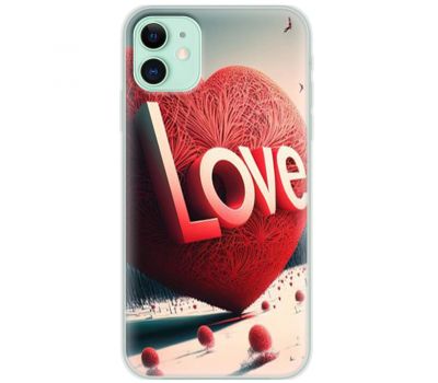 Чехол для iPhone 11 Mixcase для закоханих Love