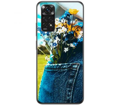 Чохол для Xiaomi Redmi Note 11 / 11s MixCase патріотичні квіти України