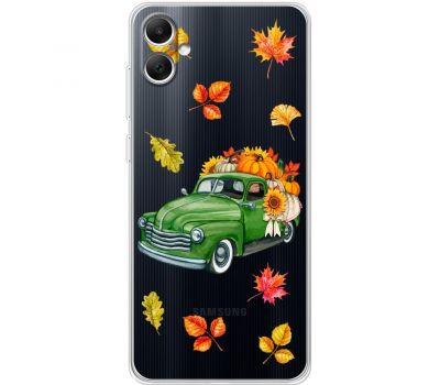 Чохол для Samsung Galaxy A05 (A055) MixCase осінь авто з гарбузами