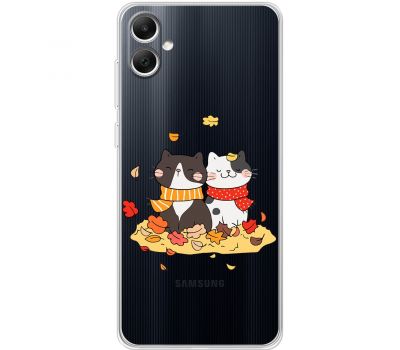 Чохол для Samsung Galaxy A05 (A055) MixCase осінь котяча осінь