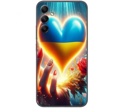 Чохол для Samsung Galaxy A25 MixCase асорті Серце в долоні