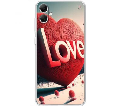 Чехол для Samsung Galaxy A04e (A042) Mixcase для закоханих Love