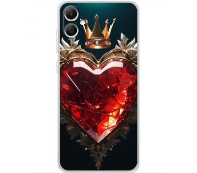 Чехол для Samsung Galaxy A05 (A055) Mixcase для закоханих ruby