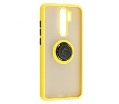 Чохол для Xiaomi  Redmi Note 8 Pro LikGus Edging Ring жовтий