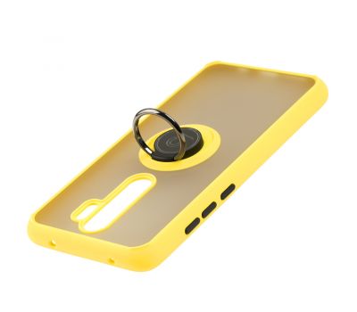 Чохол для Xiaomi  Redmi Note 8 Pro LikGus Edging Ring жовтий 3441476