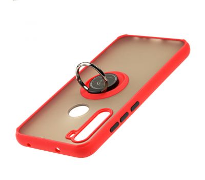 Чохол для Xiaomi Redmi Note 8 LikGus Edging Ring червоний 3441464