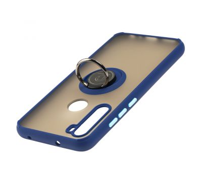 Чохол для Xiaomi Redmi Note 8 LikGus Edging Ring синій 3441458