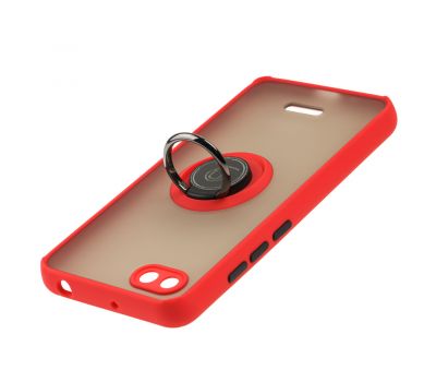 Чохол для Xiaomi Redmi 6A LikGus Edging Ring червоний 3441808