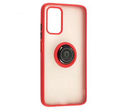 Чохол для Xiaomi Poco M3 / Redmi 9T LikGus Edging Ring червоний
