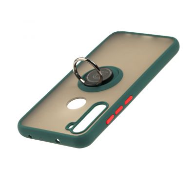 Чохол для Xiaomi  Redmi Note 8T LikGus Edging Ring оливковий 3441500