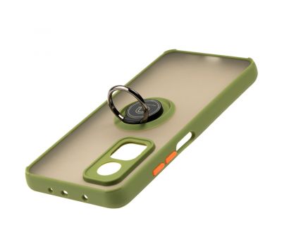 Чохол для Xiaomi Mi 10T / Mi 10T LikGus Edging Ring зелений 3441632