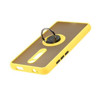Чохол для Xiaomi  Mi 9T / Redmi K20 LikGus Edging Ring жовтий 3441692