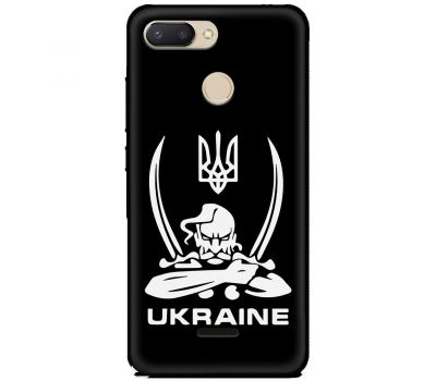 Чохол для Xiaomi Redmi 6 MixCase патріотичні козак Ukraine